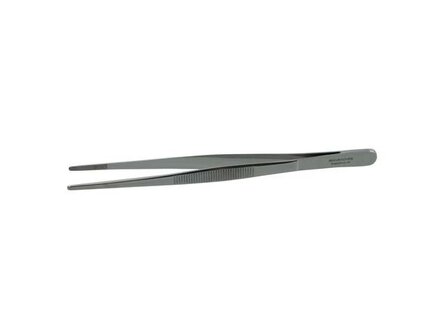 Pincet, recht, stomp, 160 mm