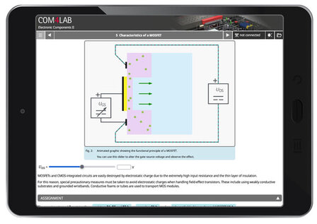 COM4LAB Electronic Components II 365 cursus