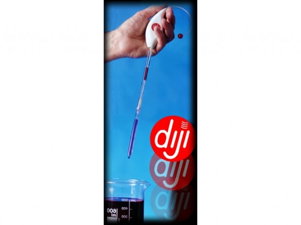 Diji 25 ml pipet met zuiger